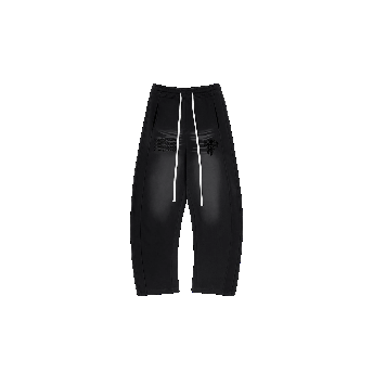 [BL4CK OUT] SUNFADE CURVED BLADE SWEATPANTS