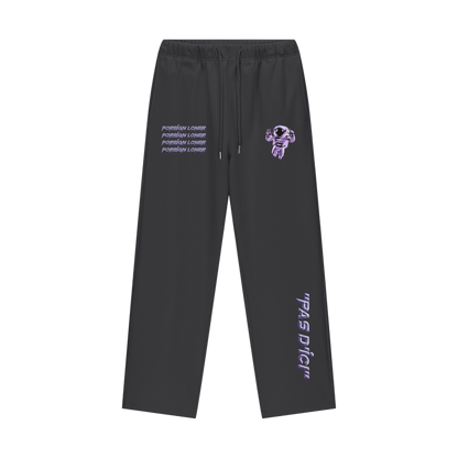 [ORiGiNAL] FOREiGN LONER - FLEECE LiNED STRAiGHT LEG PANTS