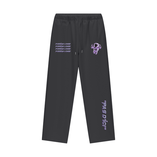 [ORiGiNAL] FOREiGN LONER - FLEECE LiNED STRAiGHT LEG PANTS